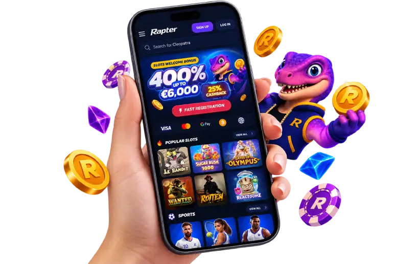 rapter casino app